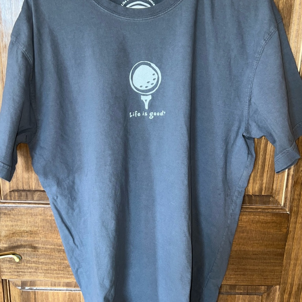Lot Of 3 Men’s Life Is Good Short Sleeve T- Shirts Crewneck Style Size XL/L - Picture 5 of 10
